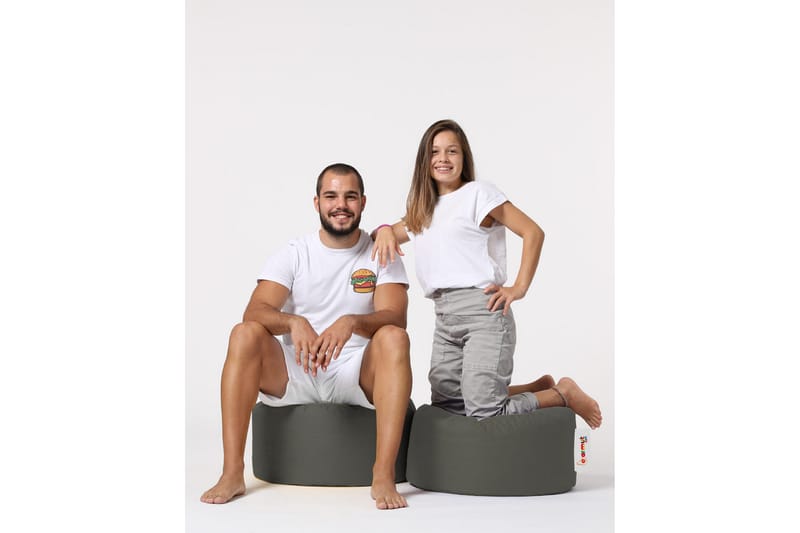 Sittsäck Utomhus Salima 55 cm - Grå - Utemöbler & utemiljö - Utestol & trädgårdsstol - Sittsäckar utomhus