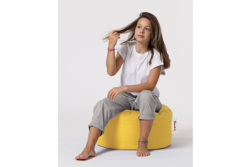 Sittsäck Utomhus Salima 55 cm - Gul - Utemöbler & utemiljö - Utestol & trädgårdsstol - Sittsäckar utomhus