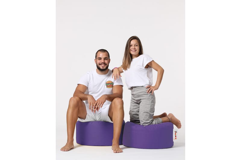 Sittsäck Utomhus Salima 55 cm - Lila - Utemöbler & utemiljö - Utestol & trädgårdsstol - Sittsäckar utomhus