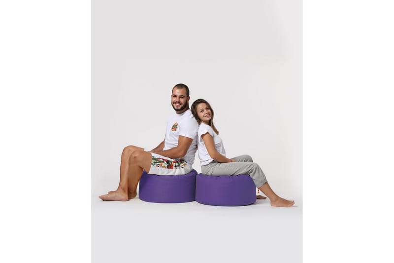 Sittsäck Utomhus Salima 55 cm - Lila - Utemöbler & utemiljö - Utestol & trädgårdsstol - Sittsäckar utomhus