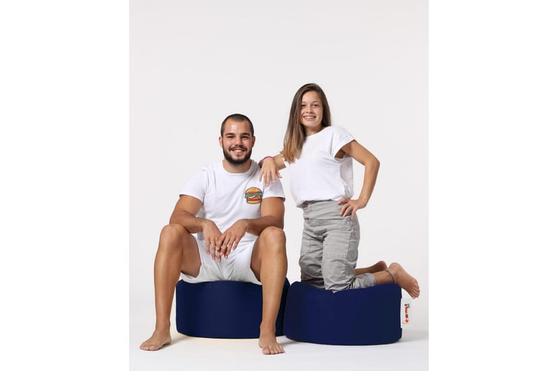 Sittsäck Utomhus Salima 55 cm - Mörkblå - Utemöbler & utemiljö - Utestol & trädgårdsstol - Sittsäckar utomhus