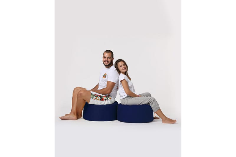 Sittsäck Utomhus Salima 55 cm - Mörkblå - Utemöbler & utemiljö - Utestol & trädgårdsstol - Sittsäckar utomhus