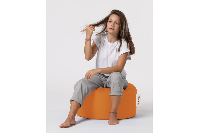 Sittsäck Utomhus Salima 55 cm - Orange - Utemöbler & utemiljö - Utestol & trädgårdsstol - Sittsäckar utomhus