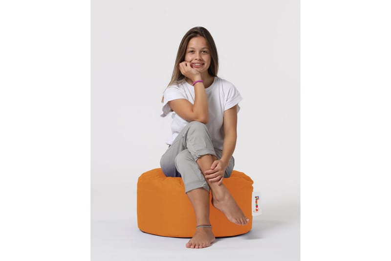 Sittsäck Utomhus Salima 55 cm - Orange - Utemöbler & utemiljö - Utestol & trädgårdsstol - Sittsäckar utomhus