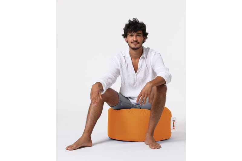 Sittsäck Utomhus Salima 55 cm - Orange - Utemöbler & utemiljö - Utestol & trädgårdsstol - Sittsäckar utomhus