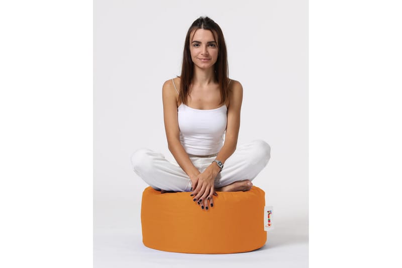 Sittsäck Utomhus Salima 55 cm - Orange - Utemöbler & utemiljö - Utestol & trädgårdsstol - Sittsäckar utomhus
