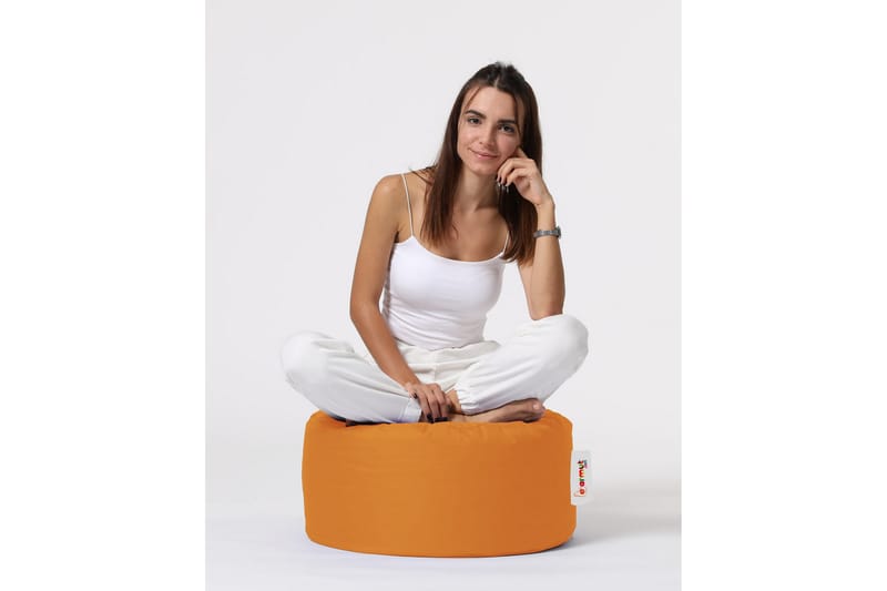 Sittsäck Utomhus Salima 55 cm - Orange - Utemöbler & utemiljö - Utestol & trädgårdsstol - Sittsäckar utomhus