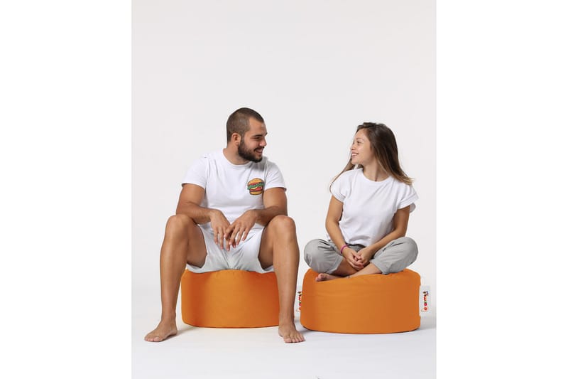 Sittsäck Utomhus Salima 55 cm - Orange - Utemöbler & utemiljö - Utestol & trädgårdsstol - Sittsäckar utomhus