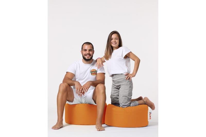 Sittsäck Utomhus Salima 55 cm - Orange - Utemöbler & utemiljö - Utestol & trädgårdsstol - Sittsäckar utomhus