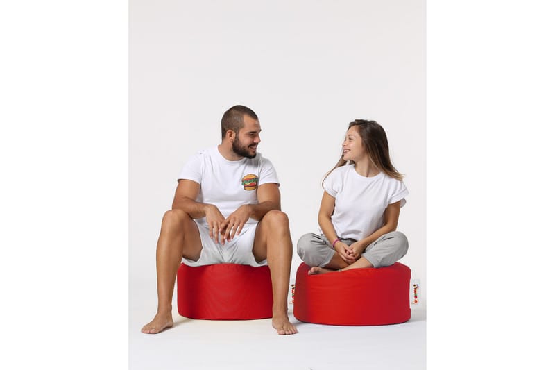 Sittsäck Utomhus Salima 55 cm - Röd - Utemöbler & utemiljö - Utestol & trädgårdsstol - Sittsäckar utomhus
