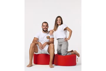 Sittsäck Utomhus Salima 55 cm - Röd - Utemöbler & utemiljö - Utestol & trädgårdsstol - Sittsäckar utomhus