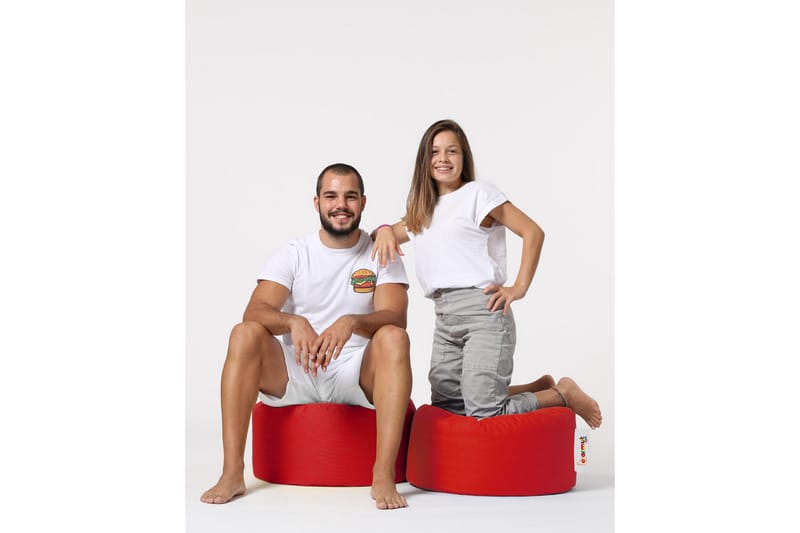 Sittsäck Utomhus Salima 55 cm - Röd - Utemöbler & utemiljö - Utestol & trädgårdsstol - Sittsäckar utomhus