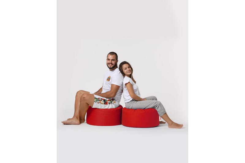 Sittsäck Utomhus Salima 55 cm - Röd - Utemöbler & utemiljö - Utestol & trädgårdsstol - Sittsäckar utomhus