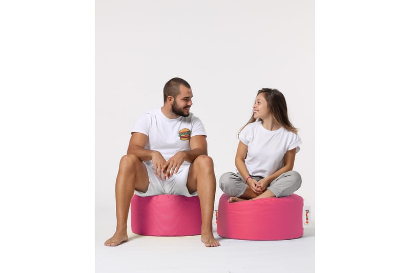 Sittsäck Utomhus Salima 55 cm - Rosa - Utemöbler & utemiljö - Utestol & trädgårdsstol - Sittsäckar utomhus