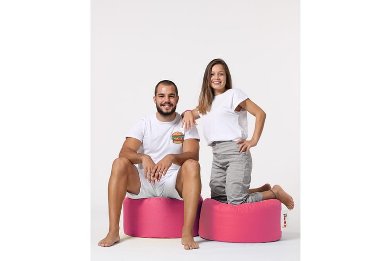 Sittsäck Utomhus Salima 55 cm - Rosa - Utemöbler & utemiljö - Utestol & trädgårdsstol - Sittsäckar utomhus