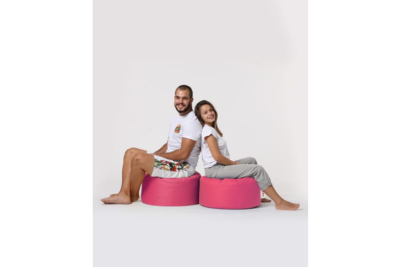 Sittsäck Utomhus Salima 55 cm - Rosa - Utemöbler & utemiljö - Utestol & trädgårdsstol - Sittsäckar utomhus