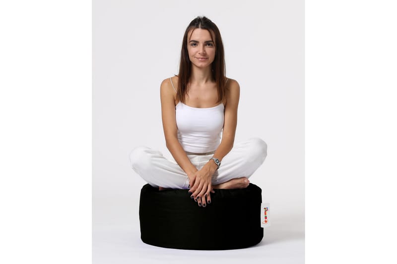 Sittsäck Utomhus Salima 55 cm - Svart - Utemöbler & utemiljö - Utestol & trädgårdsstol - Sittsäckar utomhus