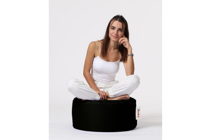 Sittsäck Utomhus Salima 55 cm - Svart - Utemöbler & utemiljö - Utestol & trädgårdsstol - Sittsäckar utomhus