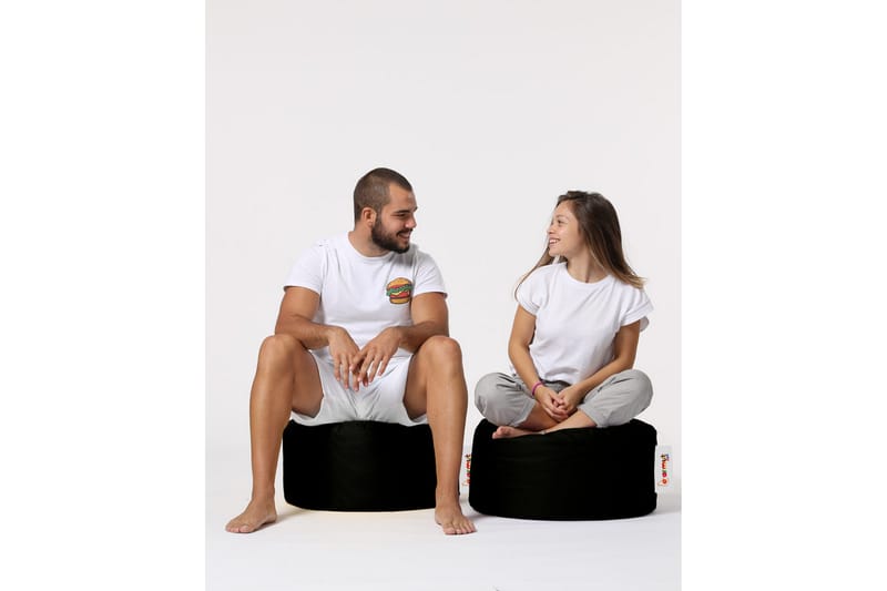 Sittsäck Utomhus Salima 55 cm - Svart - Utemöbler & utemiljö - Utestol & trädgårdsstol - Sittsäckar utomhus