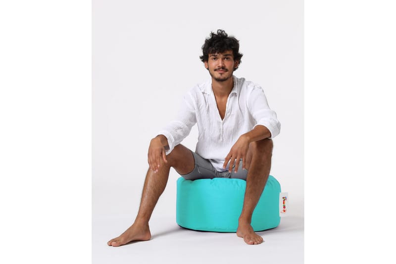 Sittsäck Utomhus Salima 55 cm - Turkos - Utemöbler & utemiljö - Utestol & trädgårdsstol - Sittsäckar utomhus