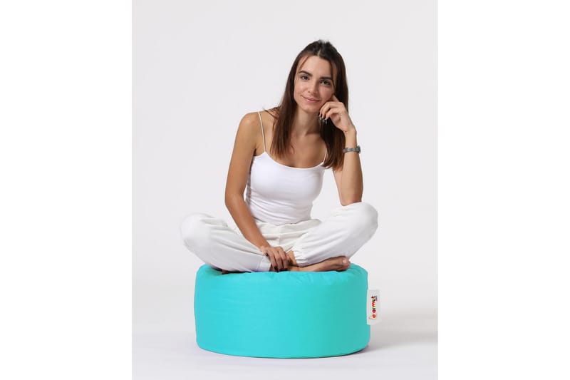 Sittsäck Utomhus Salima 55 cm - Turkos - Utemöbler & utemiljö - Utestol & trädgårdsstol - Sittsäckar utomhus
