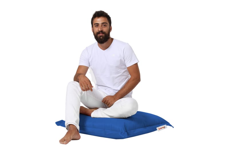 Sittsäck Utomhus Salinder 70 cm - Blå - Utemöbler & utemiljö - Utestol & trädgårdsstol - Sittsäckar utomhus