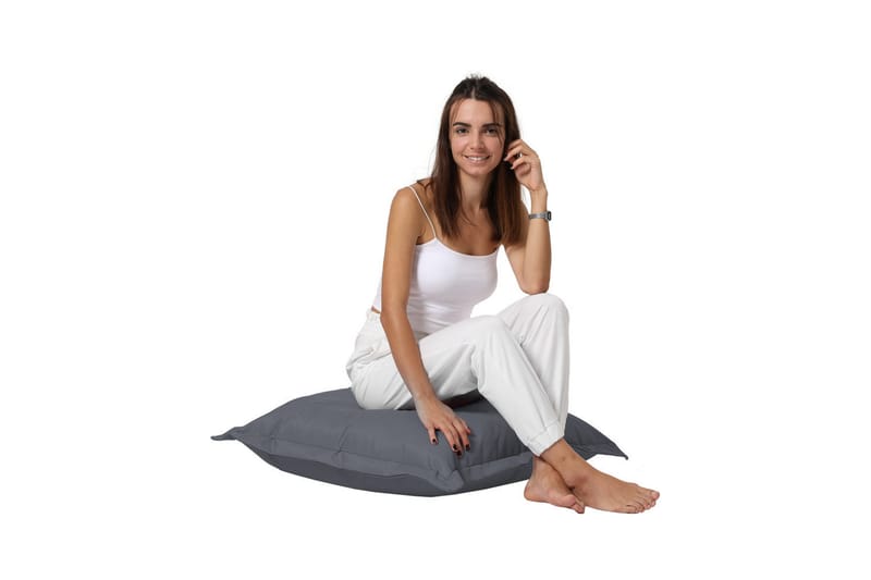 Sittsäck Utomhus Salinder 70 cm - Grå - Utemöbler & utemiljö - Utestol & trädgårdsstol - Sittsäckar utomhus