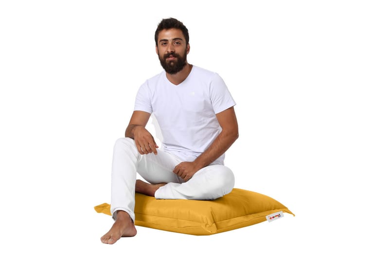 Sittsäck Utomhus Salinder 70 cm - Gul - Utemöbler & utemiljö - Utestol & trädgårdsstol - Sittsäckar utomhus