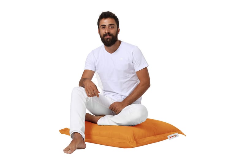 Sittsäck Utomhus Salinder 70 cm - Orange - Utemöbler & utemiljö - Utestol & trädgårdsstol - Sittsäckar utomhus