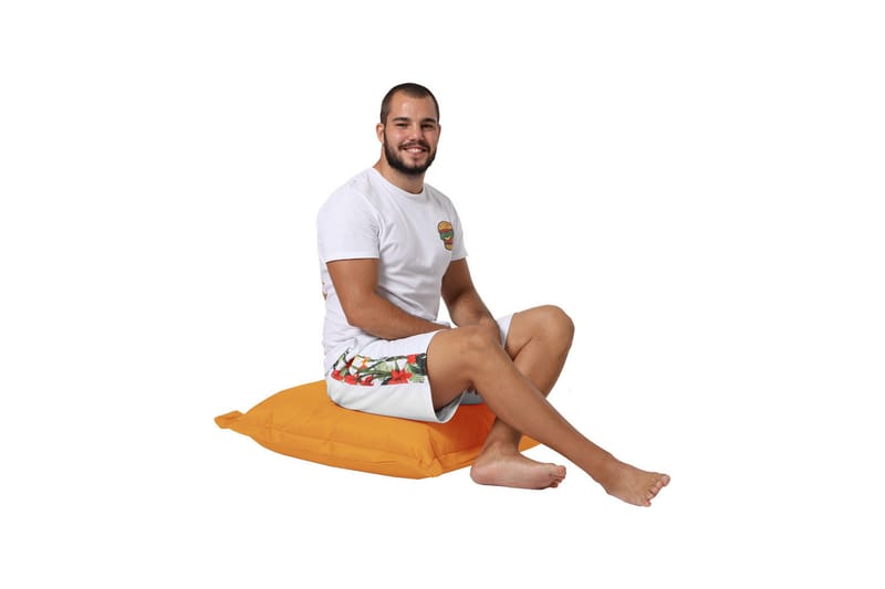 Sittsäck Utomhus Salinder 70 cm - Orange - Utemöbler & utemiljö - Utestol & trädgårdsstol - Sittsäckar utomhus