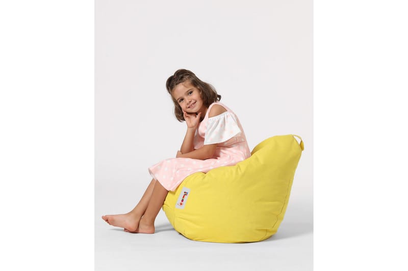 Sittsäck Utomhus Salman 60 cm - Gul - Utemöbler & utemiljö - Utestol & trädgårdsstol - Sittsäckar utomhus