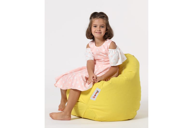 Sittsäck Utomhus Salman 60 cm - Gul - Utemöbler & utemiljö - Utestol & trädgårdsstol - Sittsäckar utomhus