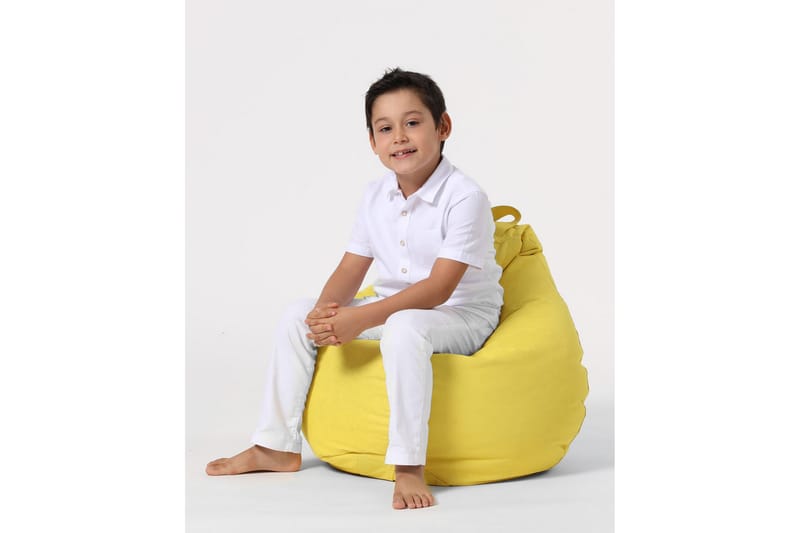 Sittsäck Utomhus Salman 60 cm - Gul - Utemöbler & utemiljö - Utestol & trädgårdsstol - Sittsäckar utomhus