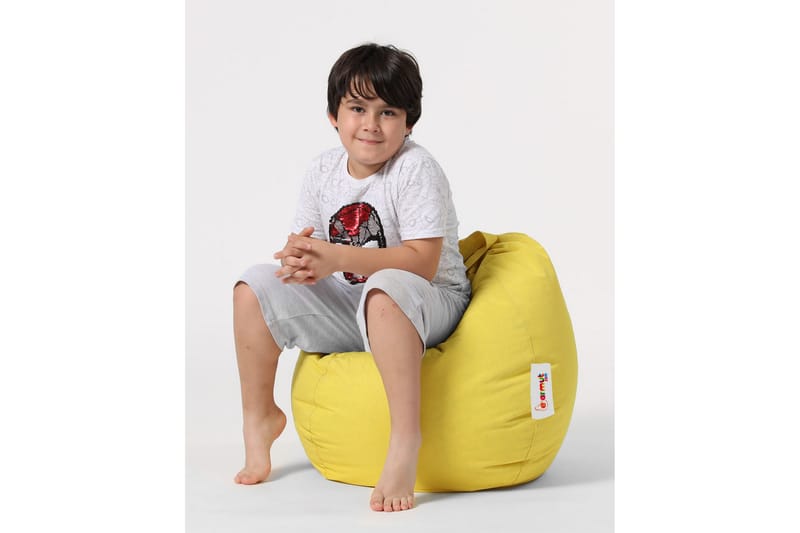 Sittsäck Utomhus Salman 60 cm - Gul - Utemöbler & utemiljö - Utestol & trädgårdsstol - Sittsäckar utomhus