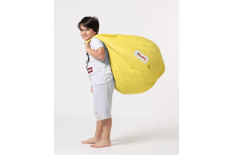 Sittsäck Utomhus Salman 60 cm - Gul - Utemöbler & utemiljö - Utestol & trädgårdsstol - Sittsäckar utomhus