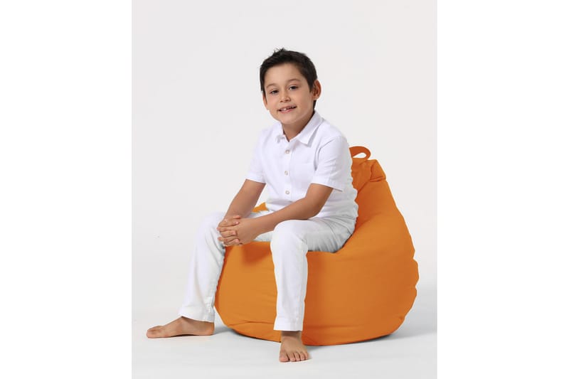 Sittsäck Utomhus Salman 60 cm - Orange - Utemöbler & utemiljö - Utestol & trädgårdsstol - Sittsäckar utomhus