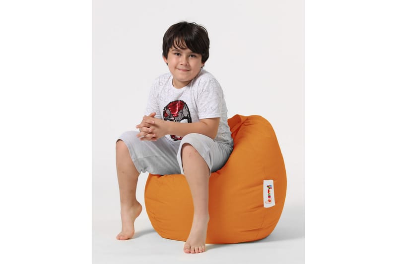 Sittsäck Utomhus Salman 60 cm - Orange - Utemöbler & utemiljö - Utestol & trädgårdsstol - Sittsäckar utomhus