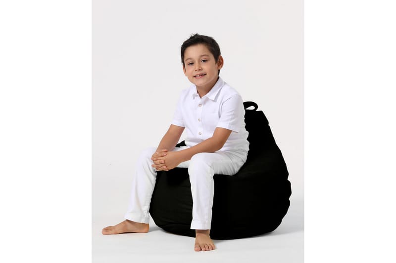 Sittsäck Utomhus Salman 60 cm - Svart - Utemöbler & utemiljö - Utestol & trädgårdsstol - Sittsäckar utomhus