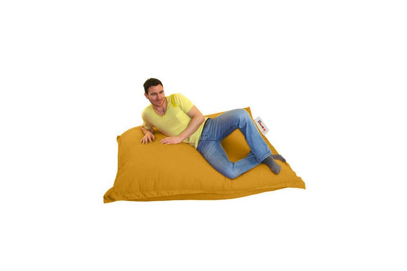Sittsäck Utomhus Salmi 100 cm - Gul - Utemöbler & utemiljö - Utestol & trädgårdsstol - Sittsäckar utomhus
