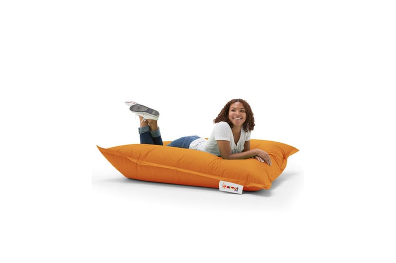 Sittsäck Utomhus Salmi 100 cm - Orange - Utemöbler & utemiljö - Utestol & trädgårdsstol - Sittsäckar utomhus