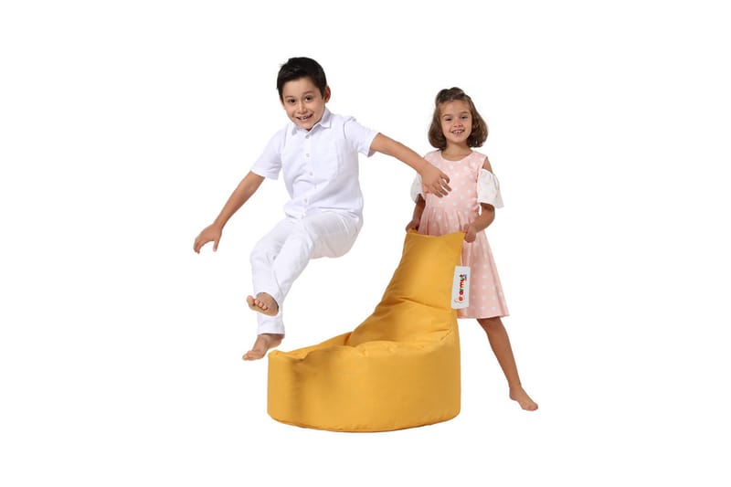 Sittsäck Utomhus Taran 70 cm - Gul - Utemöbler & utemiljö - Utestol & trädgårdsstol - Sittsäckar utomhus