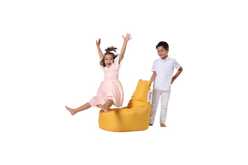 Sittsäck Utomhus Taran 70 cm - Gul - Utemöbler & utemiljö - Utestol & trädgårdsstol - Sittsäckar utomhus