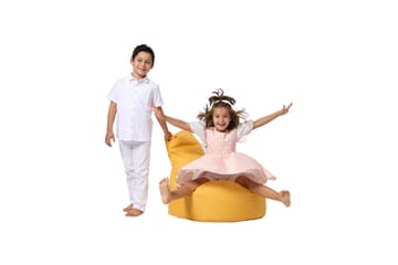 Sittsäck Utomhus Taran 70 cm - Gul - Utemöbler & utemiljö - Utestol & trädgårdsstol - Sittsäckar utomhus