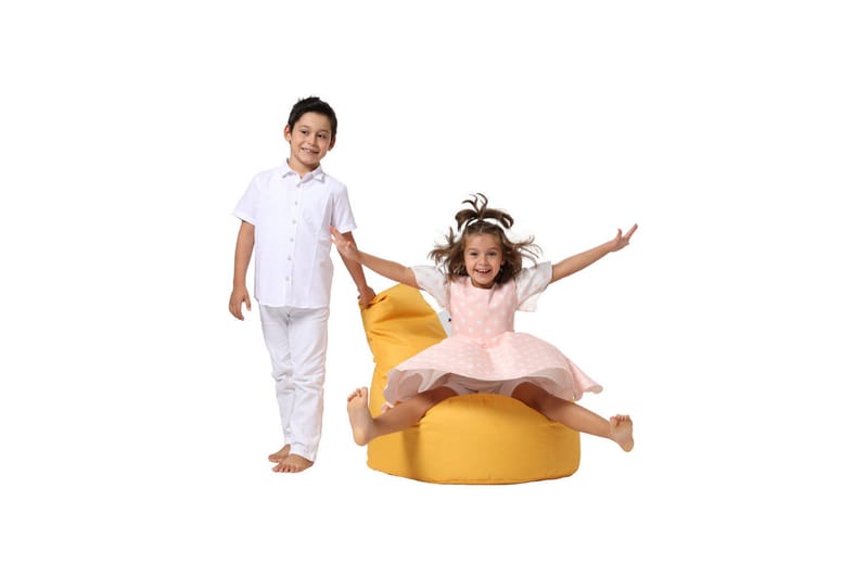 Sittsäck Utomhus Taran 70 cm - Gul - Utemöbler & utemiljö - Utestol & trädgårdsstol - Sittsäckar utomhus