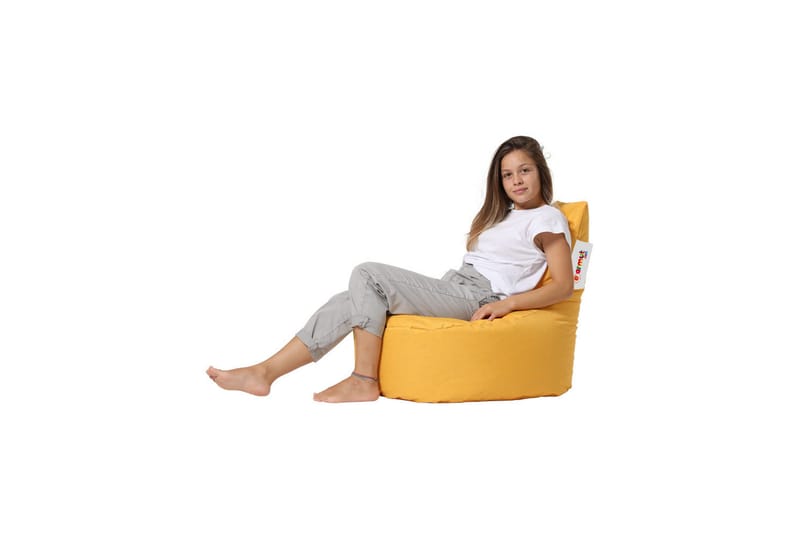 Sittsäck Utomhus Taran 70 cm - Gul - Utemöbler & utemiljö - Utestol & trädgårdsstol - Sittsäckar utomhus