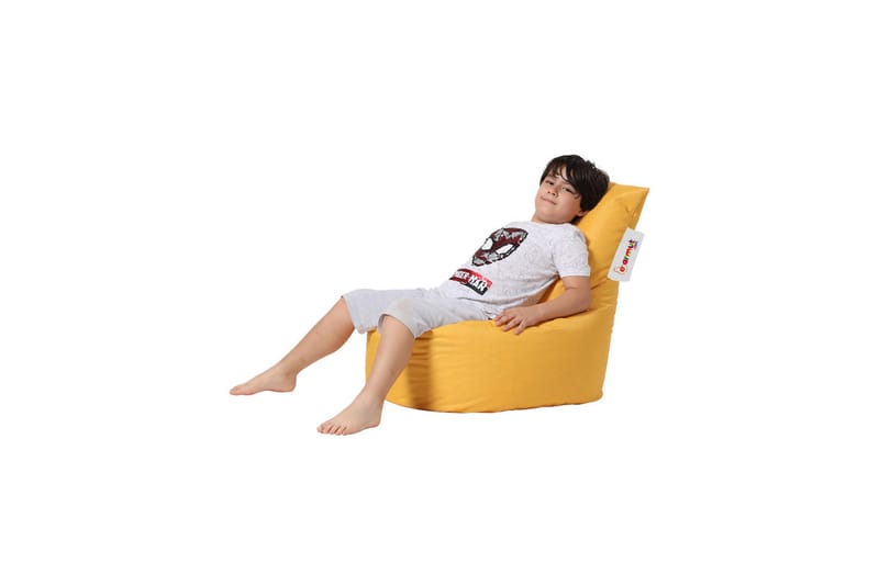 Sittsäck Utomhus Taran 70 cm - Gul - Utemöbler & utemiljö - Utestol & trädgårdsstol - Sittsäckar utomhus