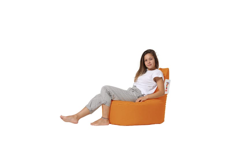 Sittsäck Utomhus Taran 70 cm - Orange - Sittsäckar utomhus