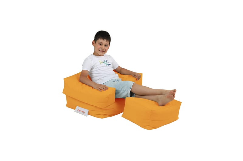 Sittsäck Utomhus Taruna 65 cm - Orange - Utemöbler & utemiljö - Utestol & trädgårdsstol - Sittsäckar utomhus