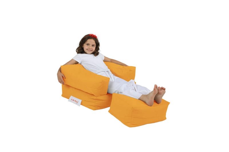 Sittsäck Utomhus Taruna 65 cm - Orange - Utemöbler & utemiljö - Utestol & trädgårdsstol - Sittsäckar utomhus