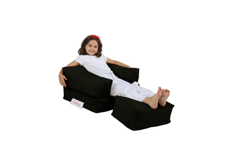 Sittsäck Utomhus Taruna 65 cm - Svart - Utemöbler & utemiljö - Utestol & trädgårdsstol - Sittsäckar utomhus